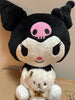 Bon Voyage x Sanrio Characters Kuromi Hugs Teddy Bear Medium Plush (In-stock)