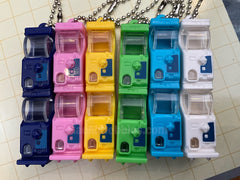 Bandai Mini Gashapon Machine Figure Keychain 6 Pieces Set (In-stock)