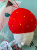 Nagano Joke Bear Strawberry Small Plush Keychain (In-stock)