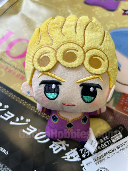 JoJo's Bizarre Adventure Golden Wind Giorno Giovanna Small Plush Keychain (In-stock)