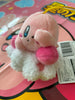 Hoshi no Kirby on White Fluffy Cloud Small Plush Keychain (In-stock)