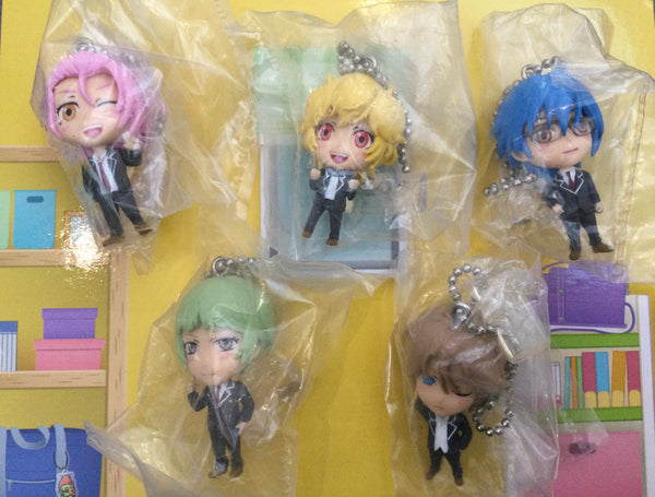 Cute High Earth Defense Club Love 5 Piece Keychain Set (In-stock)