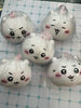 Chiikawa and Friends Chiikawa Head Squishy Keychain 5 Pieces Set (In-stock)