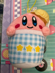 FuRyu Hoshi no Kirby Ice Cream Cup Small Plush Keychain (In-stock)