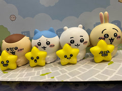 Chiikawa and Friends Hold Stars Light Up Vinyl Figure 5 Pieces Set (In-stock)