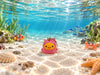 Rilakkuma and Friends Sea Animal Costume Small Figure Keychain 5 Pieces Set (In-stock)
