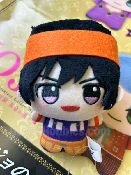 JoJo's Bizarre Adventure Golden Wind Narancia Ghirga Small Plush Keychain (In-stock)