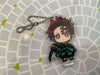 Kimetsu no Yaiba Demon Slayer The Movie Infinite Castle Character Acrylic Keychain Stand 7 Pieces Set (In-stock)