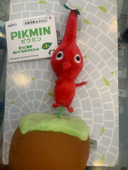 Taito Red Pikmin Small Plush Keychain (In-stock)