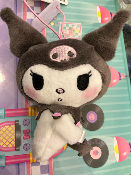 Sanrio Kuromi Collection Small Plush Keychain Type C (In-stock)