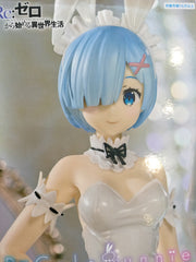 BiCute Bunnies Re:Zero Starting Life in Another World Rem Prize Figure White Pearl Color Ver. (In-stock)