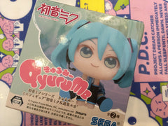 Sega QyuruMe Vocaloid Hatsune Miku Chibi Prize Figure (In-stock)