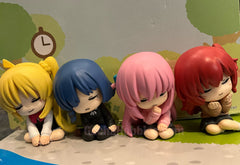 Bocchi the Rock Characters Sleeping on Shoulder Figure 4 Pieces Set (In-stock)