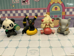 Pokemon Sleeping with Pillow Small Figure Vol.6 4 Pieces Set (In-stock)