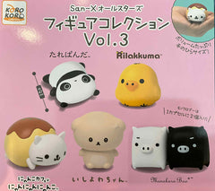 San-X Family Characters Small Figure Vol.3 5 Pieces Set (In-stock)