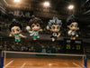 Haikyuu Aoba Johsai High vs Fukurodani Academy Character in Rings Small Figure Keychain 4 Pieces Set (In-stock)