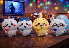 Chiikawa and Friends Light Up Clips 4 Pieces Set (In-stock)