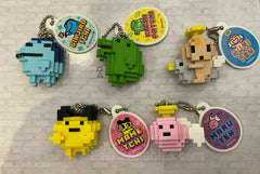 Tamagotchi and Friends Pixel Figure Keychain 5 Pieces Set (In-stock)