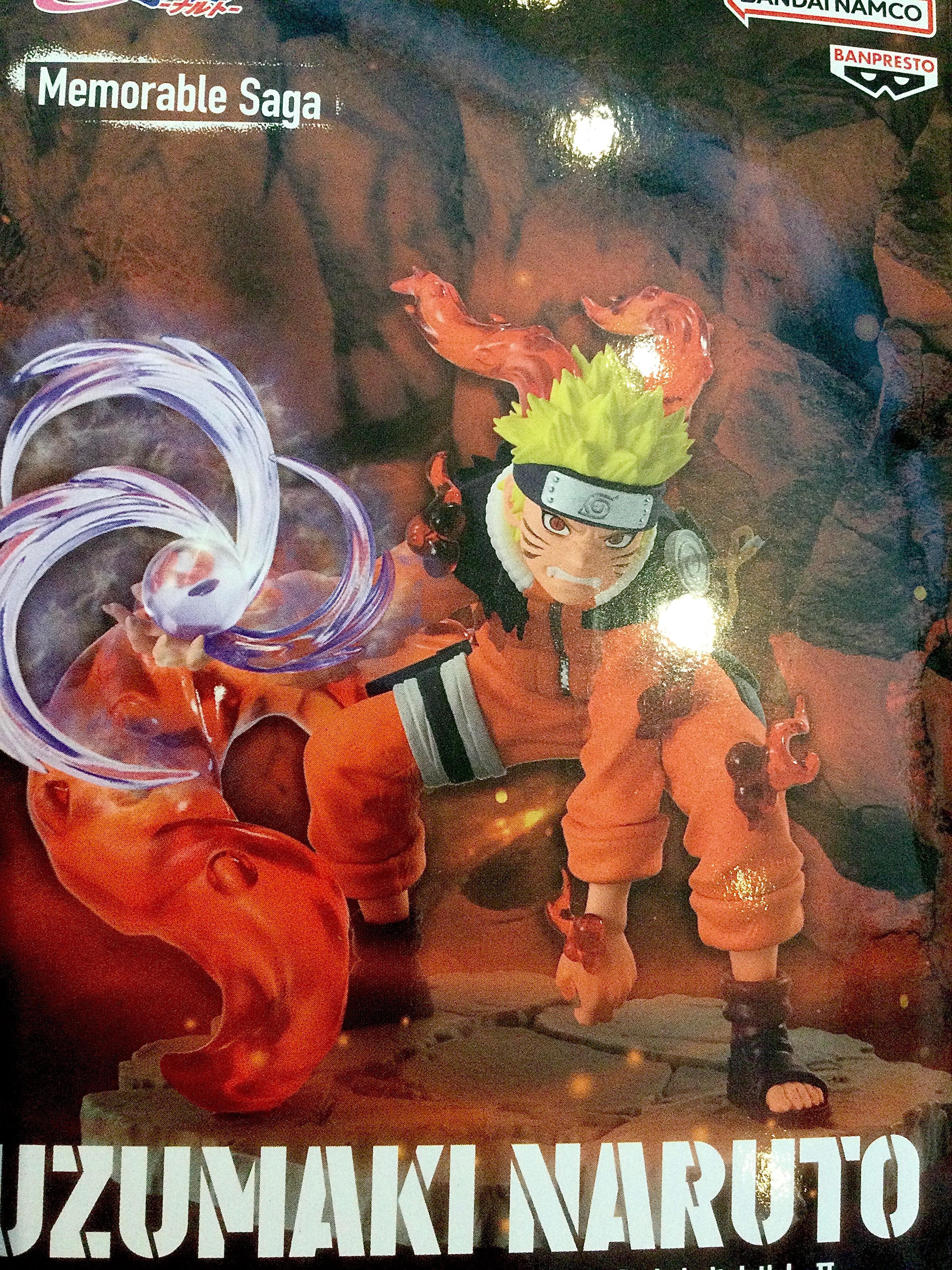 Banpresto Naruto Memorable Saga Naruto Uzumaki II Prize Figure (In