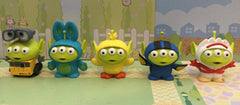 Disney Pixar Takara Tomy A.R.T.S Toy Story Aliens In Costumes 5 Pieces Figurine Set (In-stock)