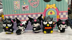 Sanrio Characters Kuromi and Badtz-Maru Small Figure 5 Pieces Set (In-stock)