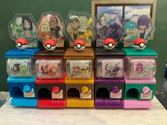 Pokemon Horizons Characters Mini Gashapon Machine 5 Pieces Set (In-stock)