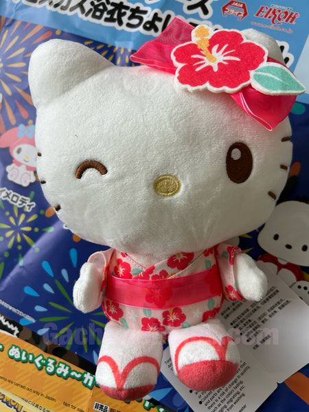 Sanrio Characters Summer Matsuri Hello Kitty Medium Plush (In-stock)