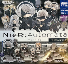 NieR Automata Ver 1.1a Characters Chibi Acrylic Stand 8 Pieces Set (In-stock)