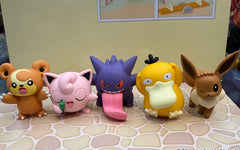 Pokemon Everyone is Acting Cute Small Figure 5 Pieces Set (In-stock)