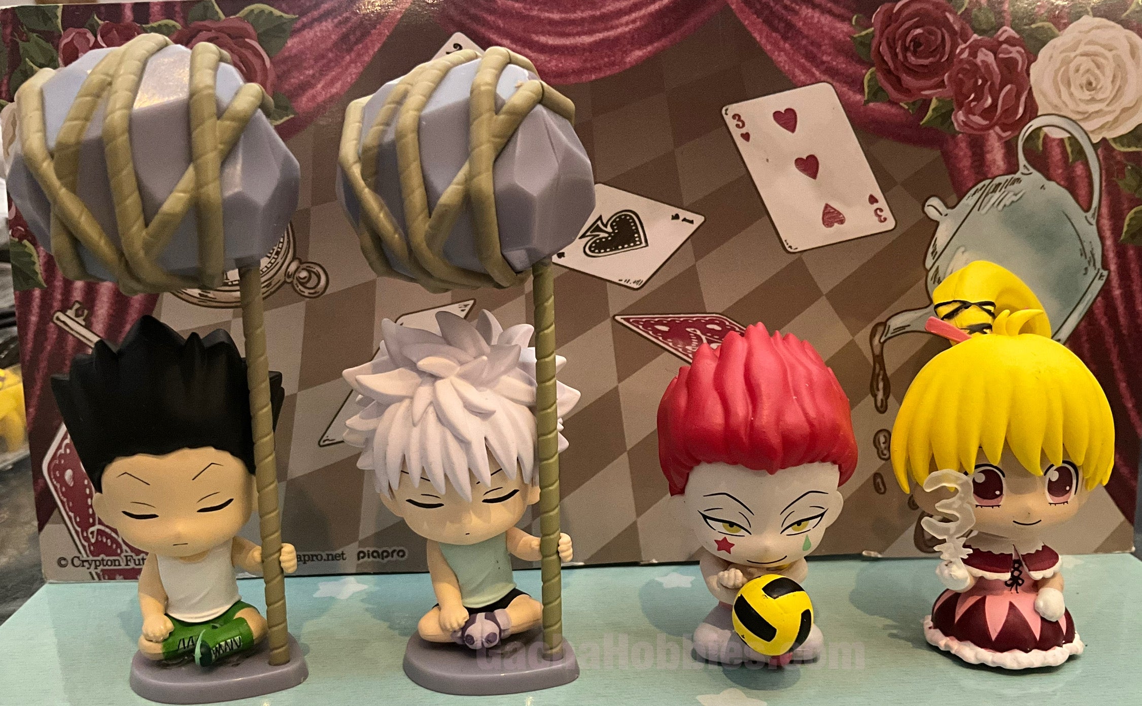 Suwarasetai Hunter x Hunter Greed Island Figure 4 Pieces Set (In