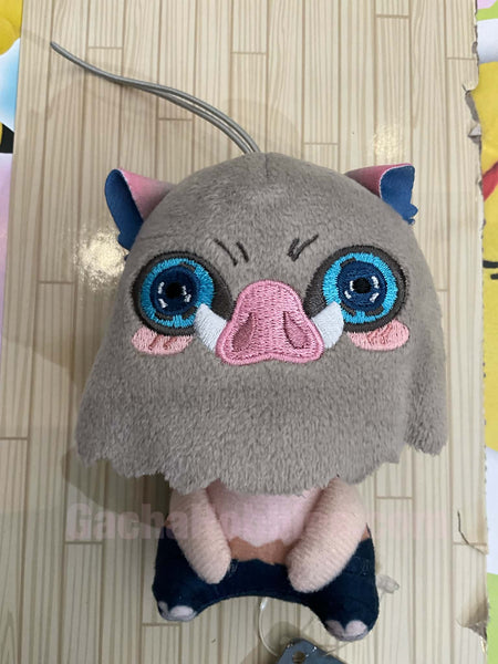 FuRyu Mochipico Kimetsu no Yaiba Demon Slayer Inosuke Hashibira Small Plush Keychain (In-stock)