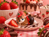 Mofusand Cat Strawberry Chocolate Small Figure Keychain 5 Pieces Set (In-stock)