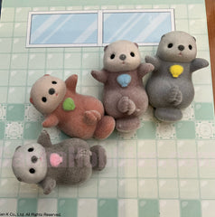 Furry Otter Hugs Shell Small Figure 4 Pieces Set (In-stock)