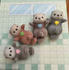 Furry Otter Hugs Shell Small Figure 4 Pieces Set (In-stock)