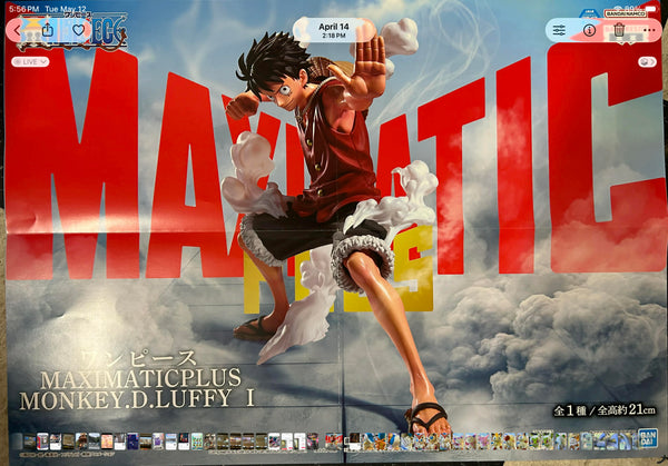 Maxmatic Plus One Piece Monkey D. Luffy Prize Figure (In-stock)