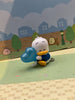 Sanrio Characters with Blue Balloons Small Figure Keychain 5 Pieces Set (In-stock)