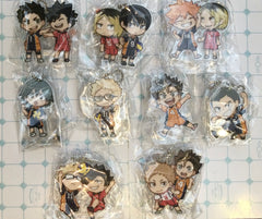 Stasto Decora-pic Haikyuu with Base Acrylic Keychain Vol.2 9 Pieces Set (In-stock)