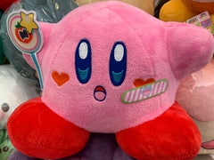Hoshi no Kirby with Maxim Tomato Lollipop and Kirby Bandaid Medium Plush (In-stock)