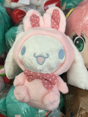 FuRyu Sanrio Character Cinnamoroll Pink Bunny Smile Small Plush (In-stock)