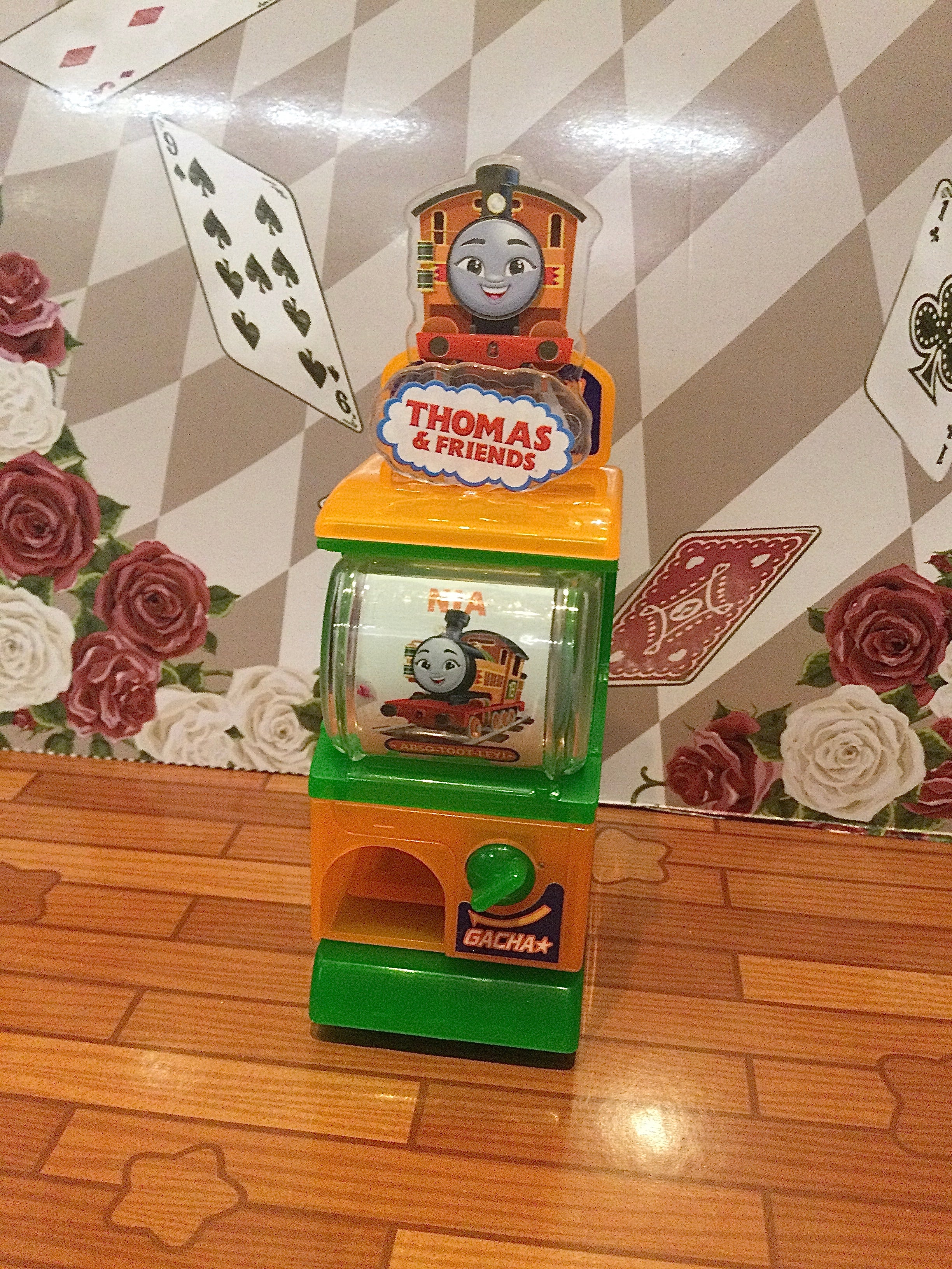 玉鉄様チャレンジ Thomas the Train & Friends Mini Gashapon Machine 5 Pieces Set (In