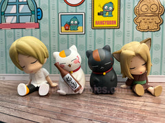 Natsume Yuujinchou Characters Sleeping on Shoulder Figure 4 Pieces Set (In-stock)