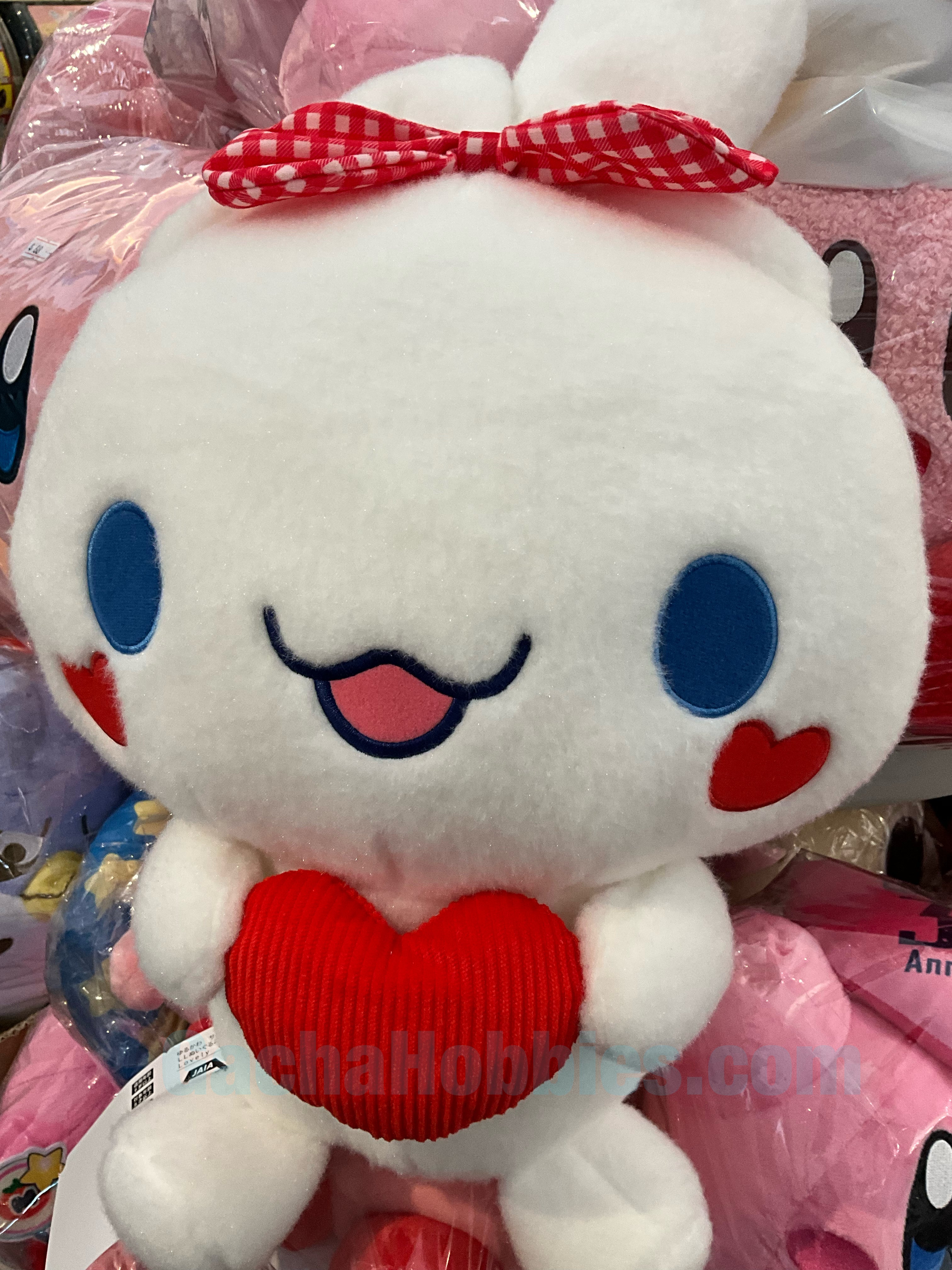 Sanrio Cinnamoroll Cherry Heart Big Plush (In-stock) – Gacha Hobbies