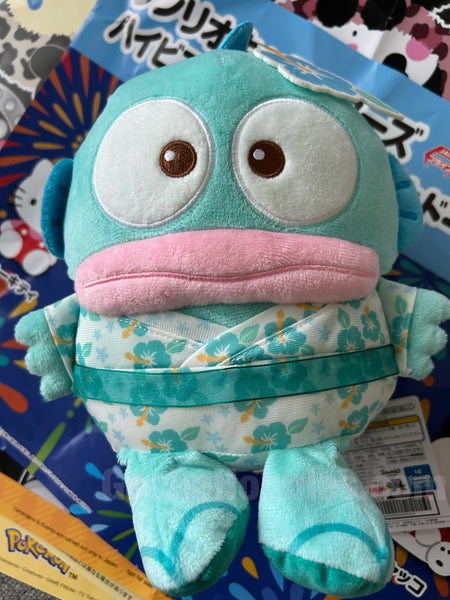 Sanrio Characters Summer Matsuri Hangyodon Medium Plush (In-stock)