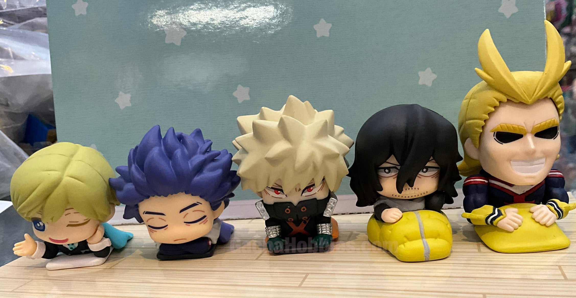 My Hero Academia Sleeping Mini Figure Vol.3 5 Pieces Set (In-stock 