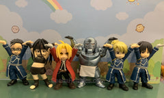 Full Metal Alchemist Characters Hands Up Figure 6 Pieces Set (In-stock)