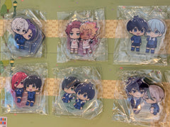 NIC Blue Lock Characters Small Acrylic Stand 6 Pieces Set (In-stock)