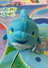 Bandai Tamagotchi Paradise Dolphintchi Small Plush Keychain (In-stock)