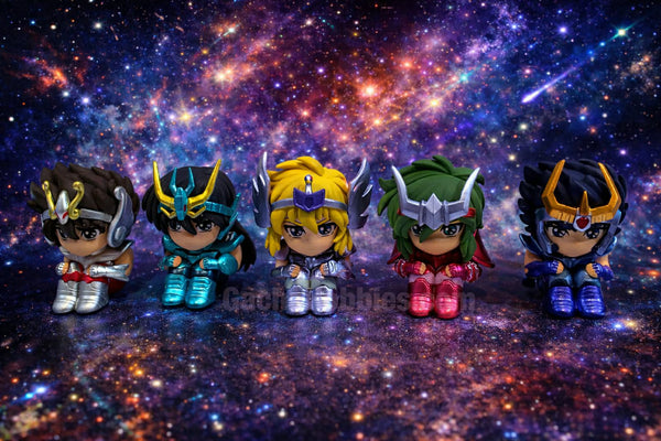 Machiboke Saint Seiya Small Figure 5 Pieces Set (In-stock)