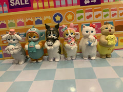 Mofusand x Sanrio Character Small Figure 6 Pieces Set (In-stock)