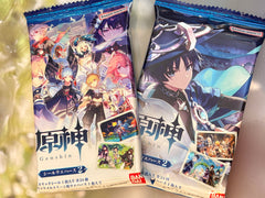 Genshin Impact Shokugan Wafer + Card Random Bag Vol.2 (In-stock)